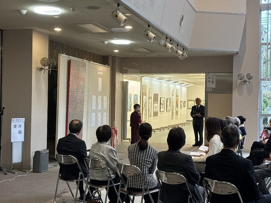 美術展の様子1