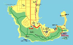 クサフグ産卵場所の地図