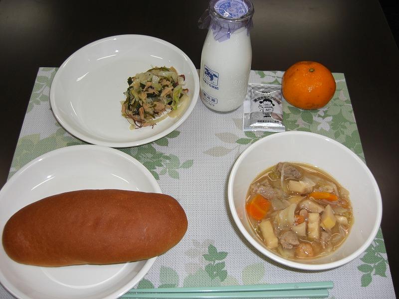 9月9日の給食の写真