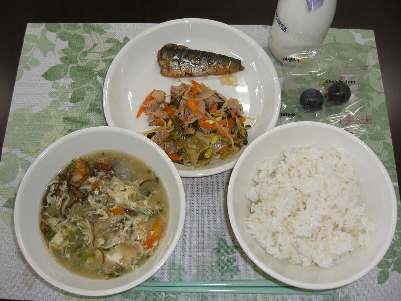 9月12日の給食の写真