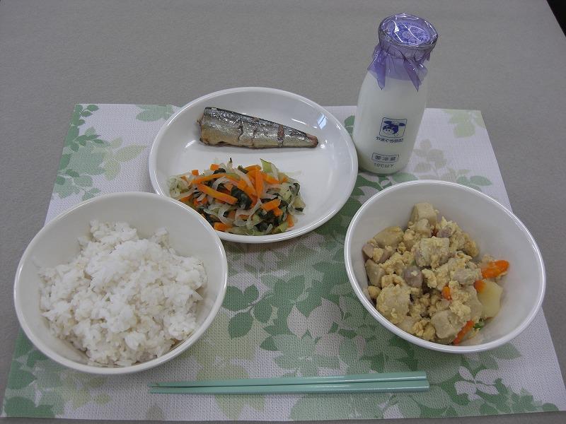 9月29日の給食の写真