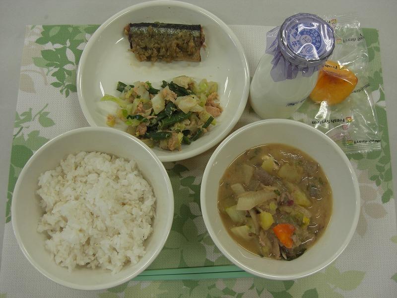 11月5日の給食の写真