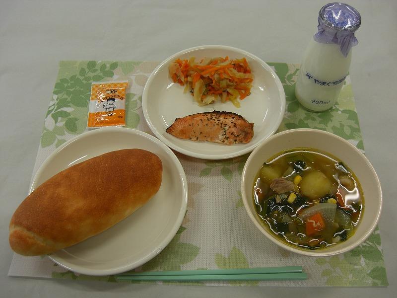 12月2日の給食の写真