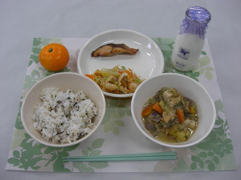 12月17日の給食の写真