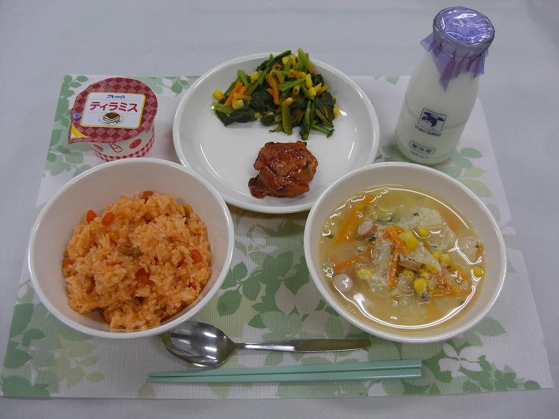 12月24日の給食の写真