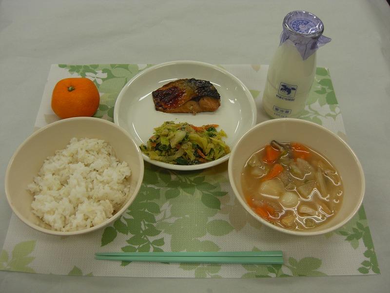 1月9日の給食の写真