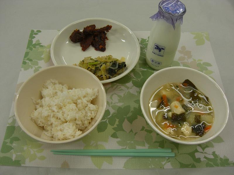 1月30日の給食の写真