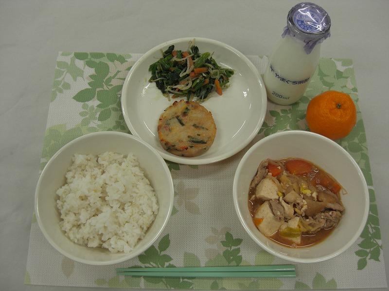 2月23日の給食の写真