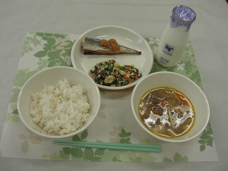 2月25日の給食の写真