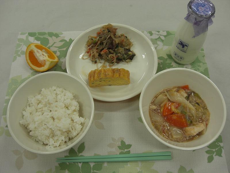 3月6日の給食の写真