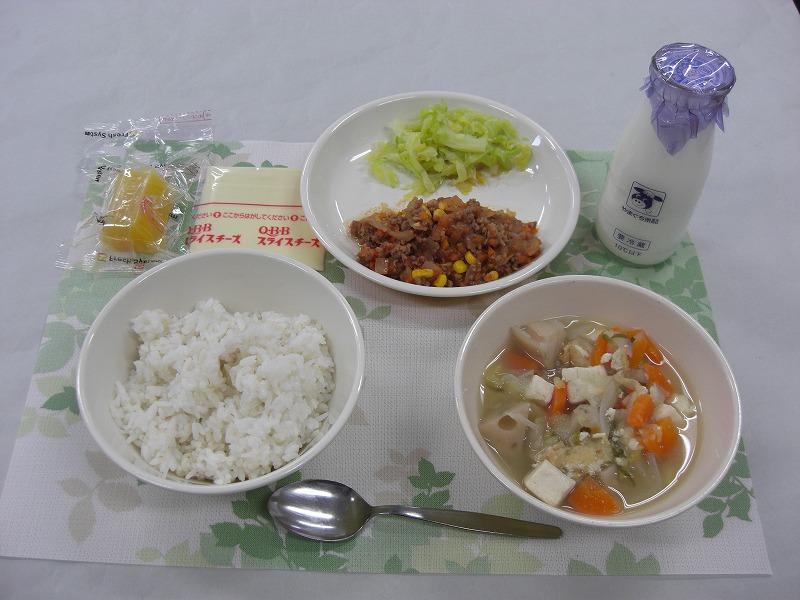 3月16日の給食の写真