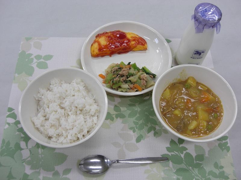 4月13日の給食の写真