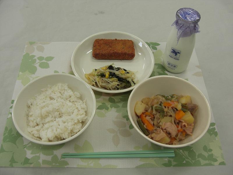 4月15日の給食の写真