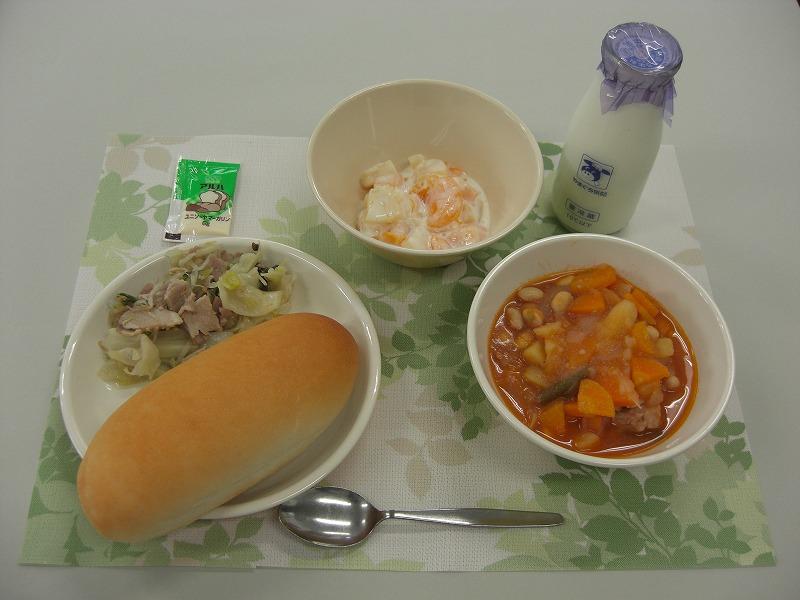 4月21日の給食の写真