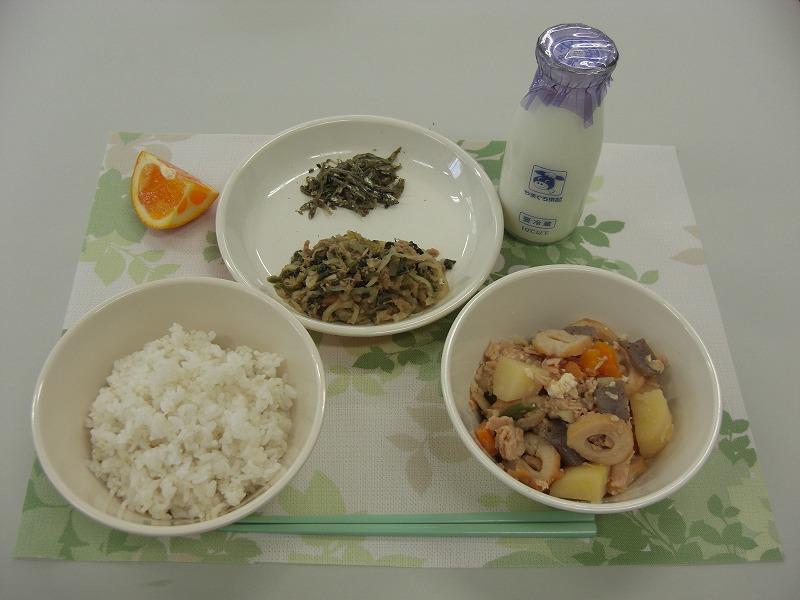 4月22日の給食の写真