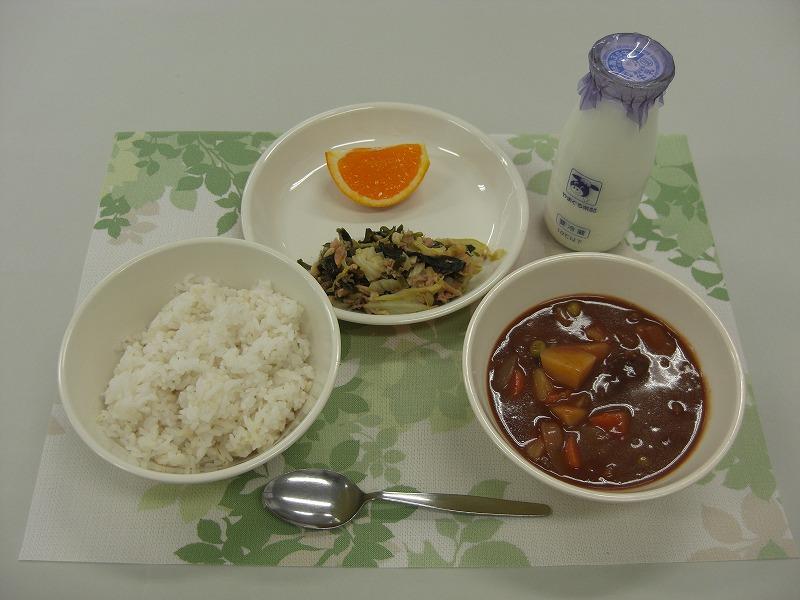 5月8日の給食の写真