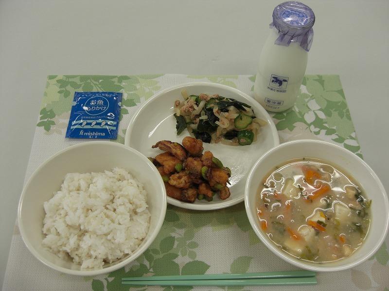 5月15日の給食の写真