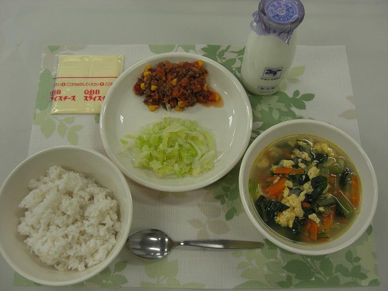 6月3日の給食の写真