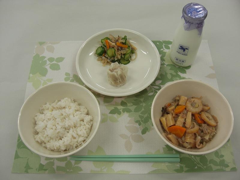 6月8日の給食の写真