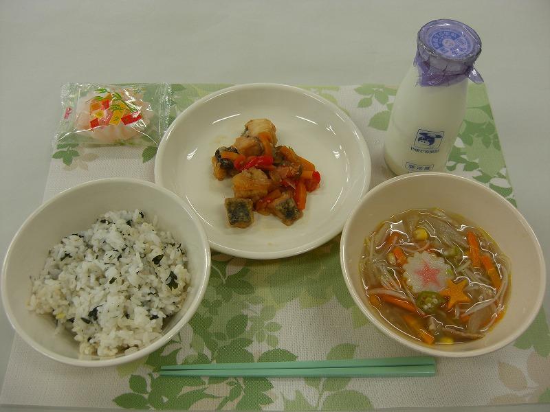 7月7日の給食の写真