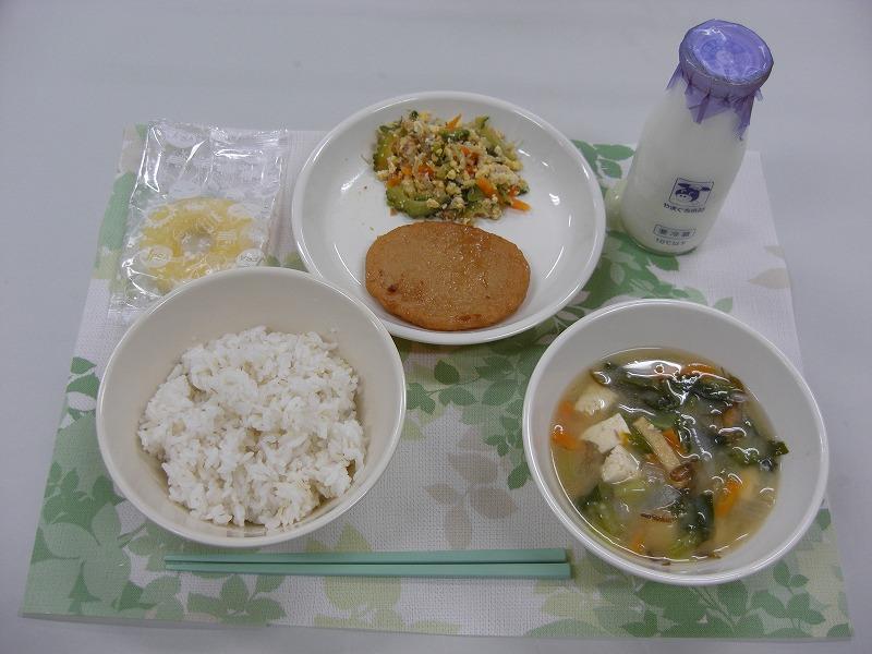 7月13日の給食の写真