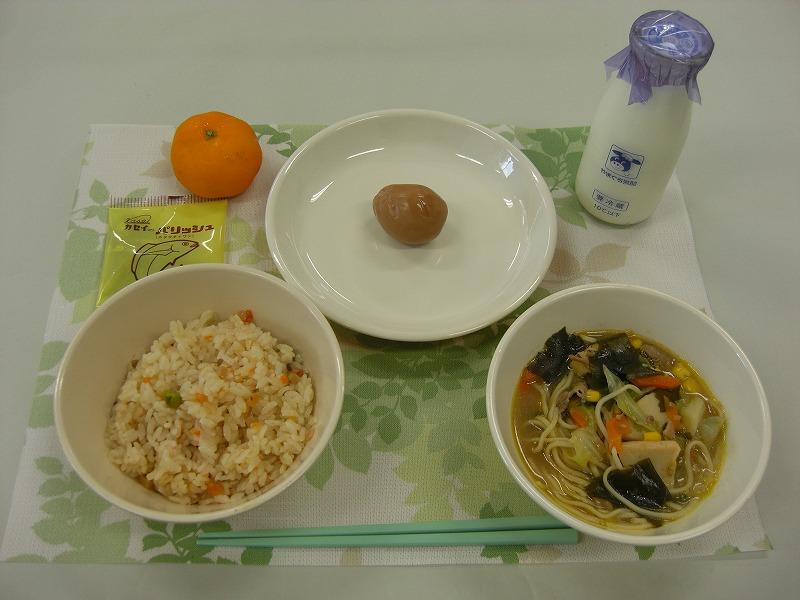 7月15日の給食の写真