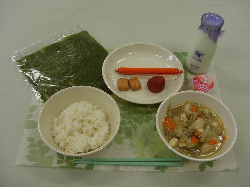 9月1日の給食の写真