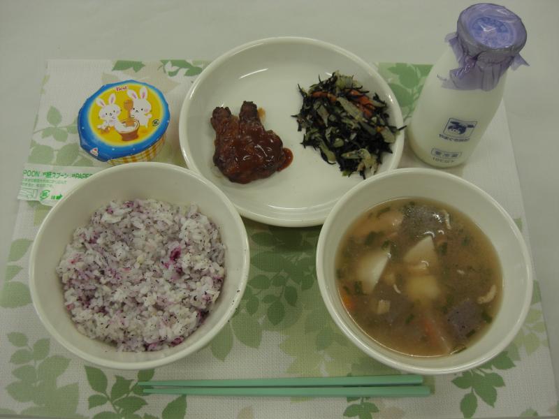 9月25日の給食の写真