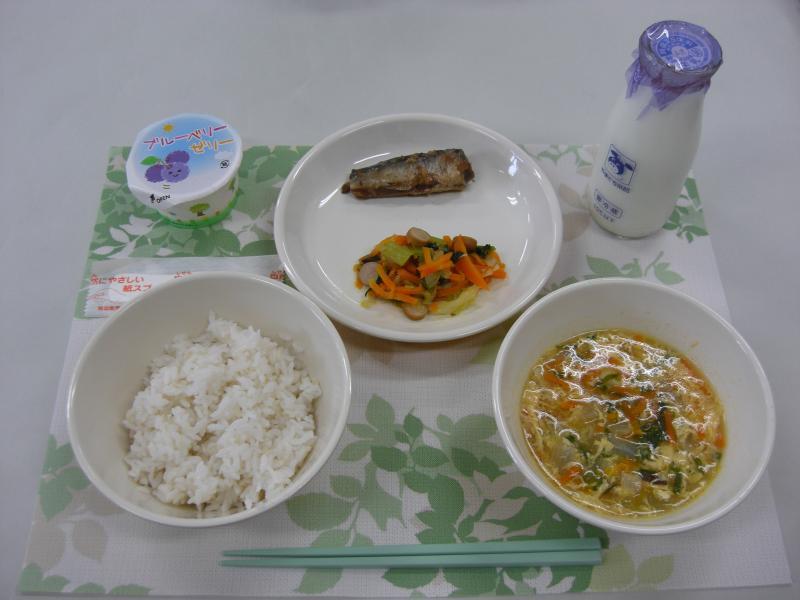 10月9日の給食の写真