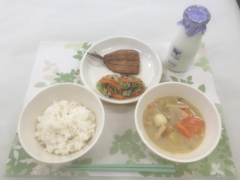 11月2日の給食の写真