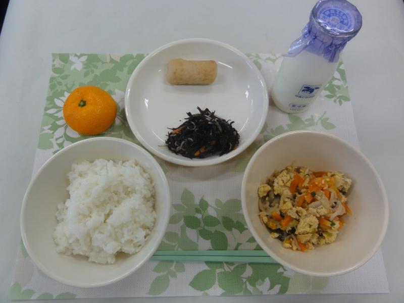 11月20日の給食の写真