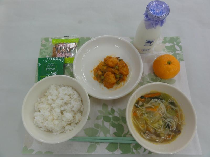 12月11日の給食の写真