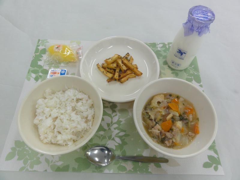 12月18日の給食の写真