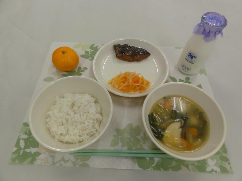 1月8日の給食の写真