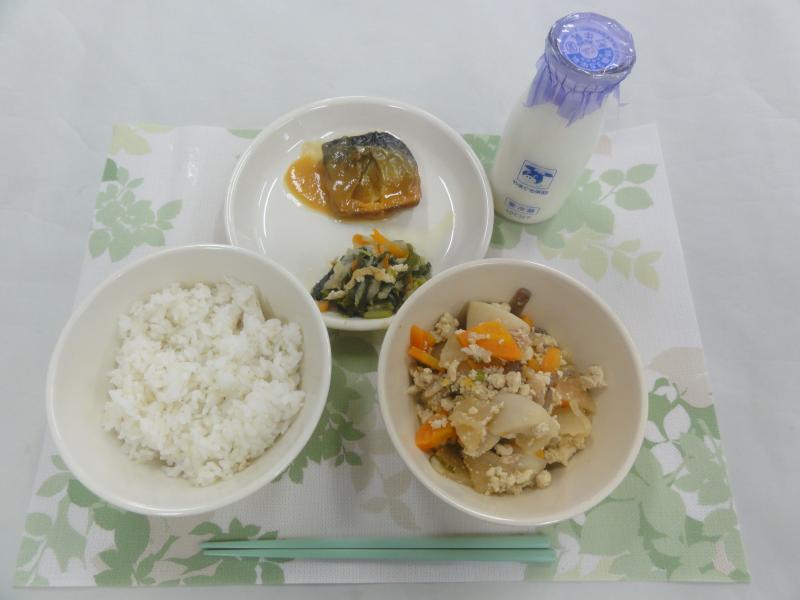 1月18日の給食の写真