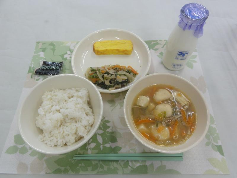 1月20日の給食の写真