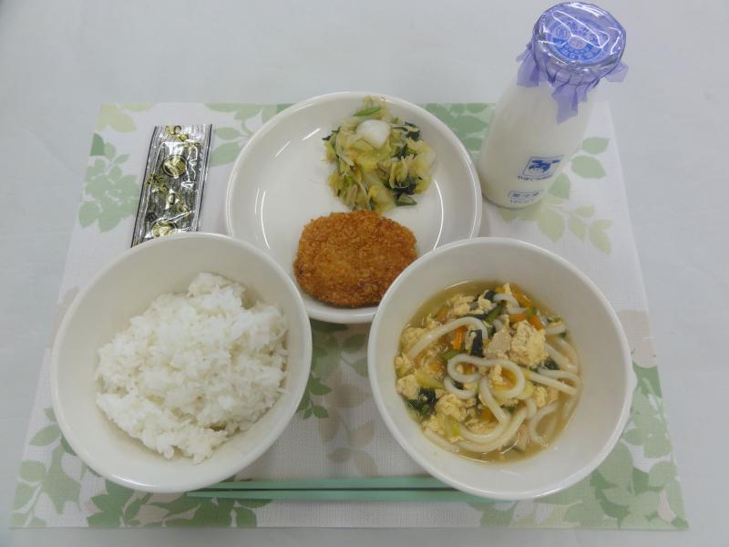 1月22日の給食の写真