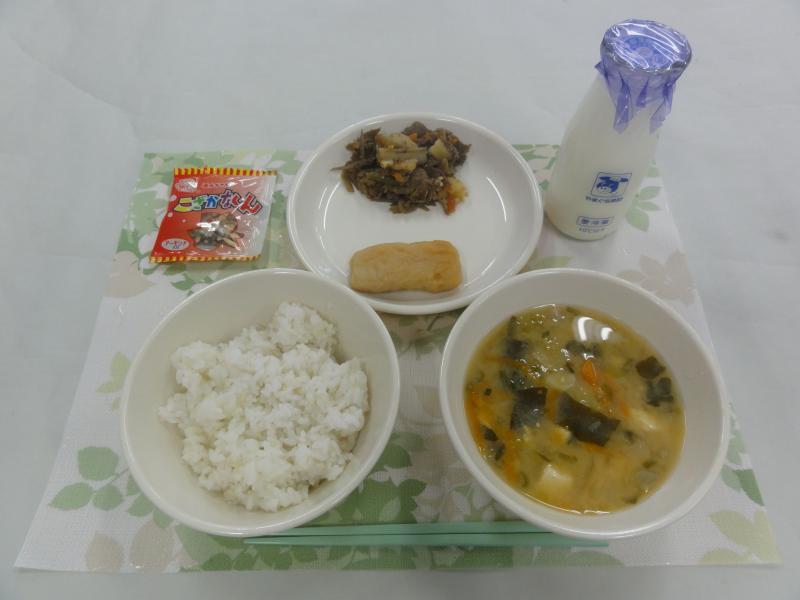 1月27日の給食の写真