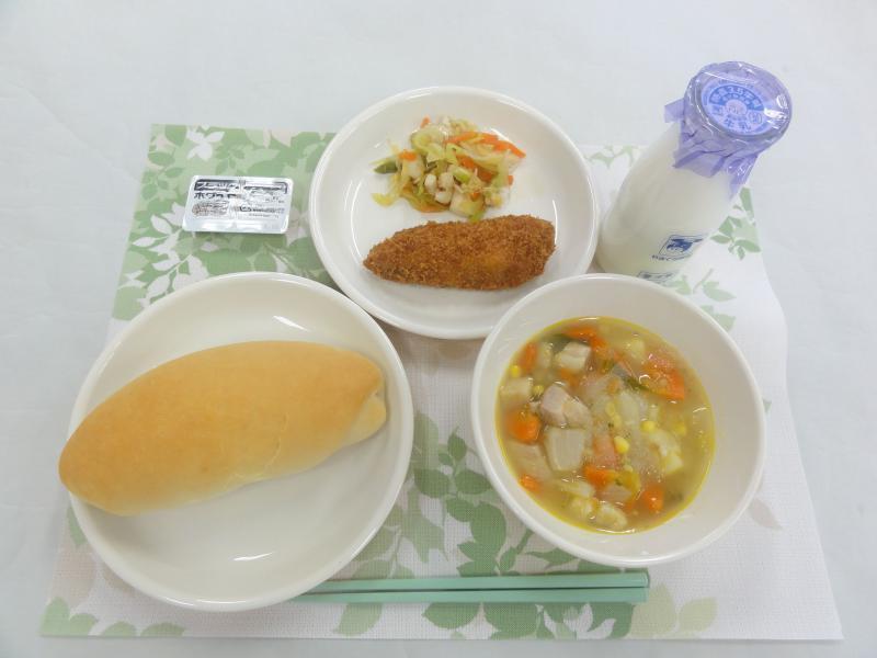 2月18日の給食の写真