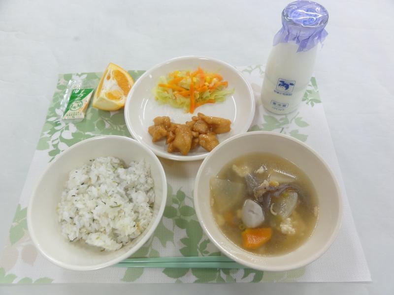 2月22日の給食の写真