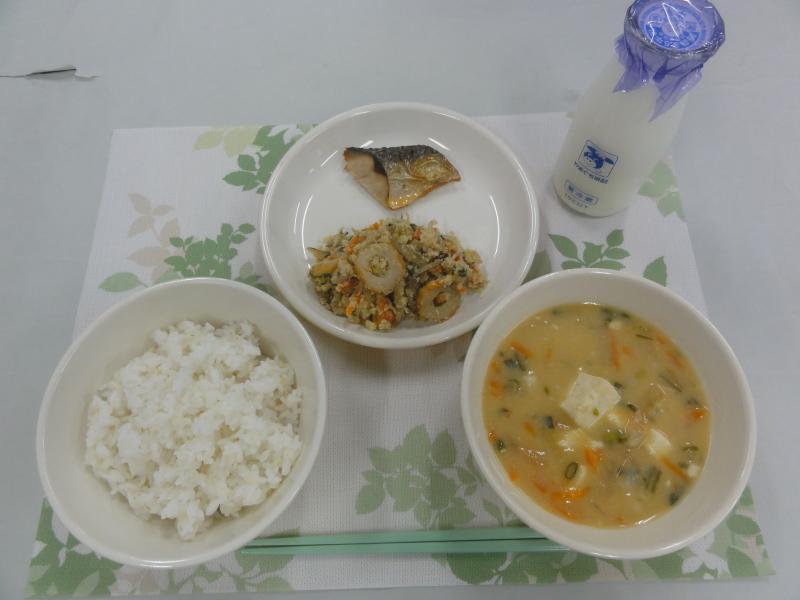 3月18日の給食の写真