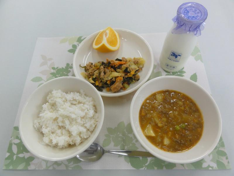 4月11日の給食の写真