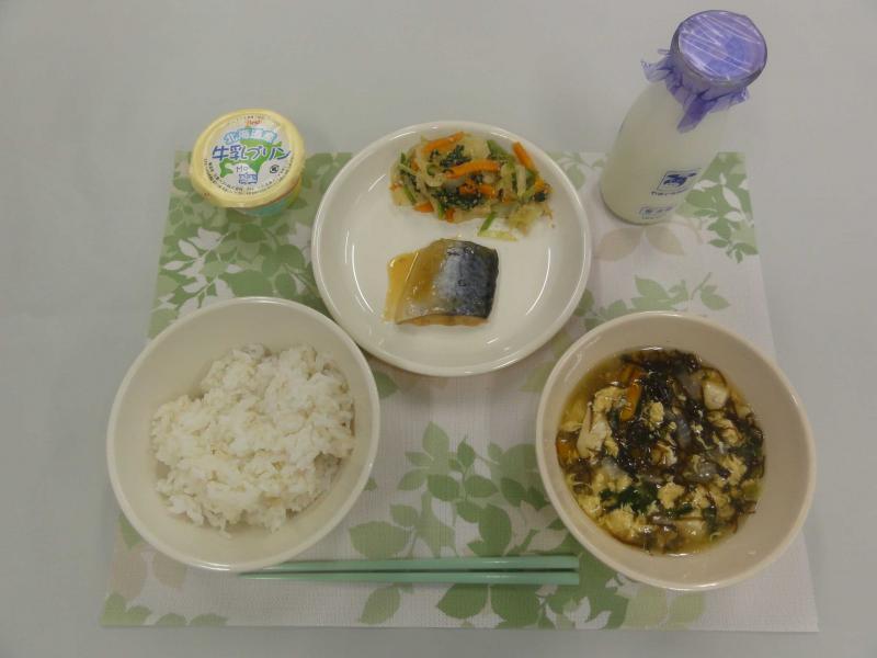 5月25日の給食の写真