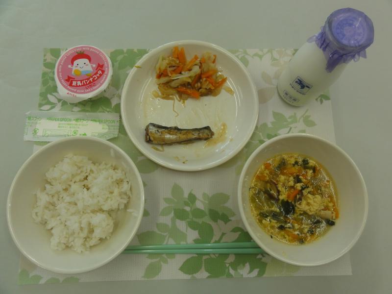 6月10日の給食の写真