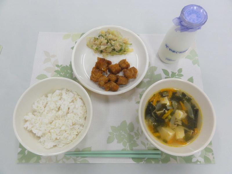 6月20日の給食の写真