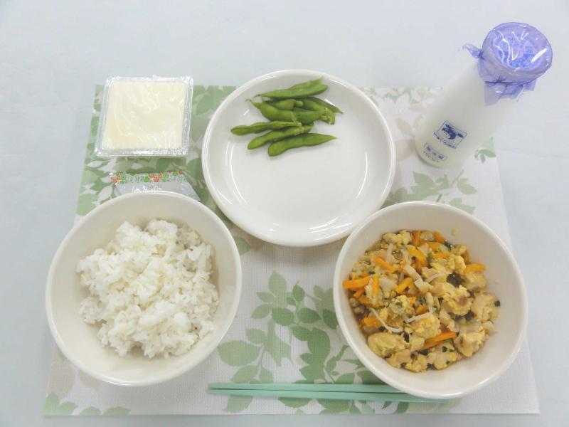 7月4日の給食の写真