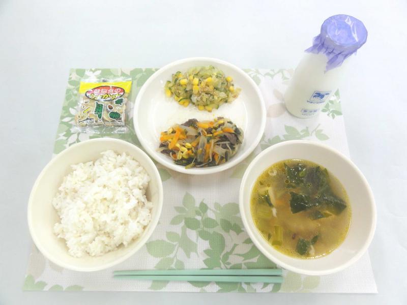 7月6日の給食の写真