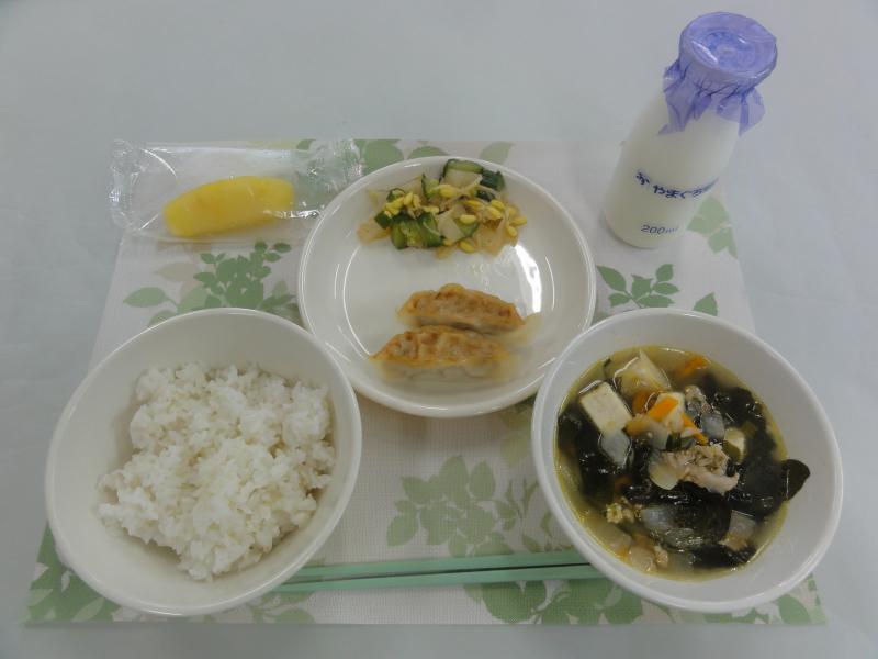 7月13日の給食の写真