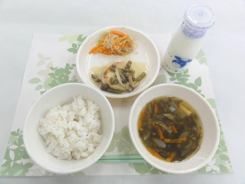 10月11日の給食の写真