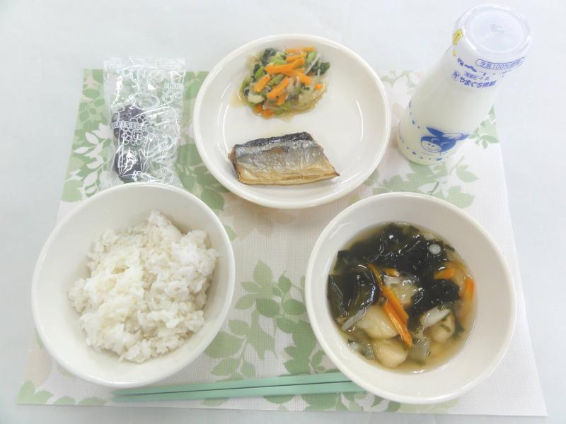 10月12日の給食の写真